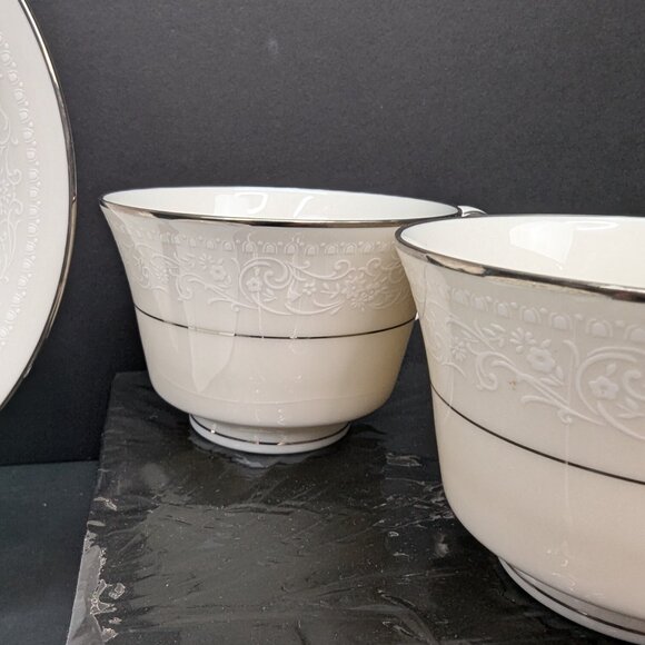 Noritake Ivory China Japan 7565 Sorrento Replacement Pieces Lot of 4 Read - Picture 5 of 10